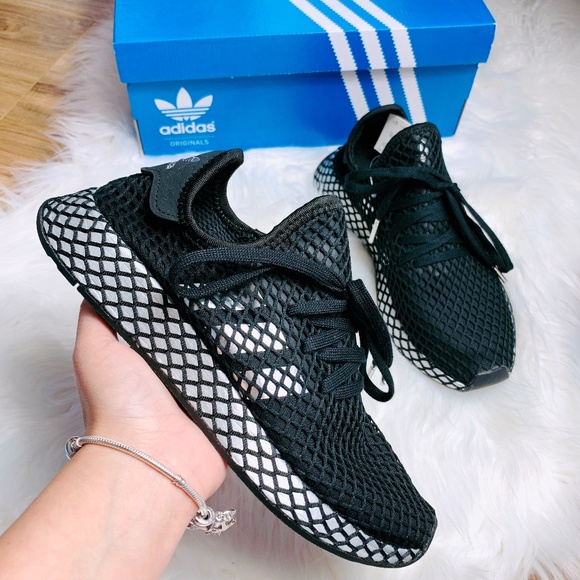 adidas deerupt black silver